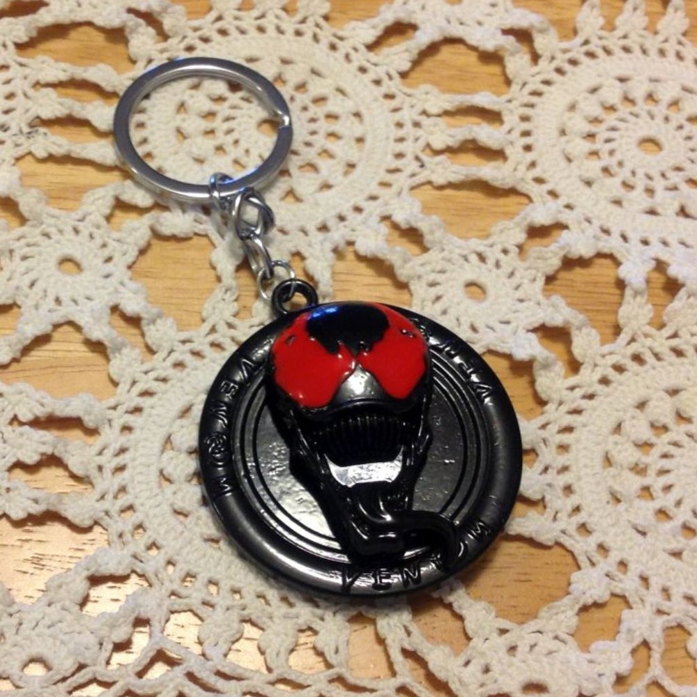 Marvel Studios 360 degree rotating metal keychain